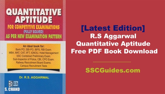 quantitative aptitude by rs aggarwal latest pdf
